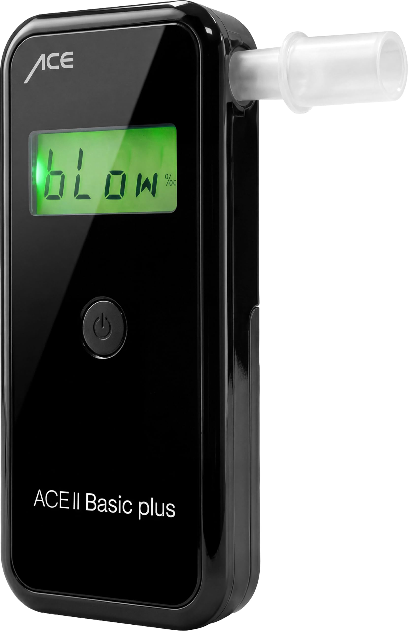 ACE II Basic Plus Alcohol Tester - 99.0% Measuring Accuracy According to TU Vienna - Police Accurate Alcohol/Per Mille Tester