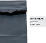 Straame Grey Mailing Bags 17x24 Self-Seal 25 Pack Tear-Proof view 4