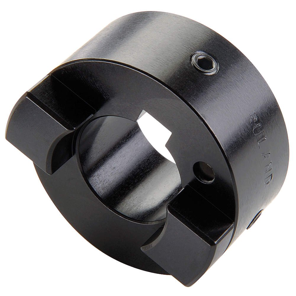 50.8mm Length Black Anodized Aluminum 20mm Bore 6mm Keyway Set Screw