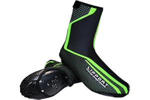 LIPPORT Winter Warm Bike Shoes Cover Thermal Cycling Shoe Covers Waterproof Shoescover for Men Women, Road MTB Bicycle Overshoes