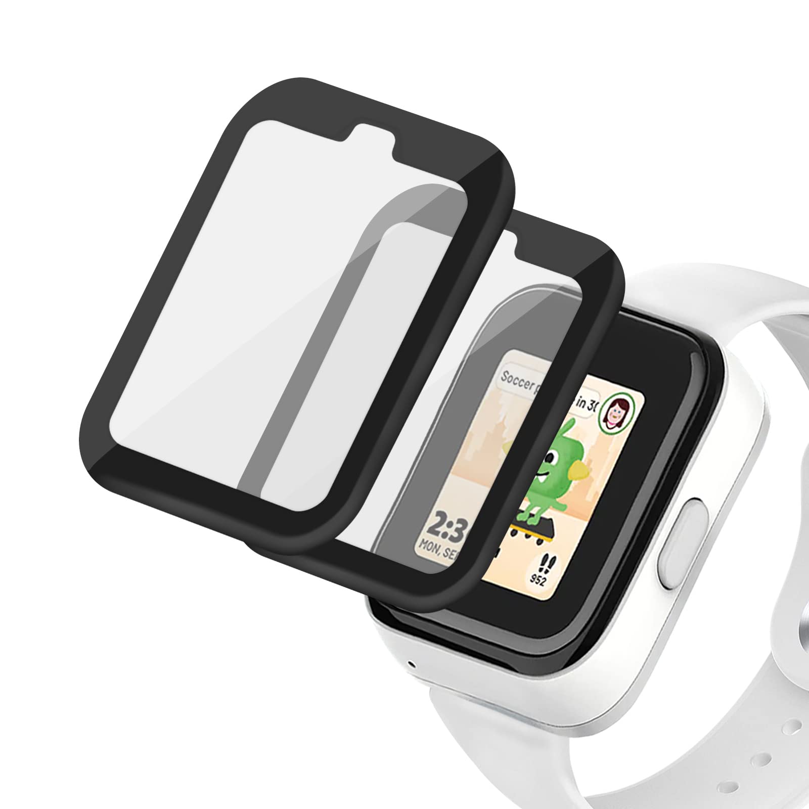 NewJourney Compatible with Sync UP Kids Watch Screen Protector, Hard PET Cover for SyncUP Watch 1 (Not for SyncUP 2)