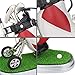 10L0L Golf Pen Holder with 3 Pieces Golf Club Pens Set Unique Golf Golf Desk Decor Gifts Souvenirs for Men - Red + White w/o Base