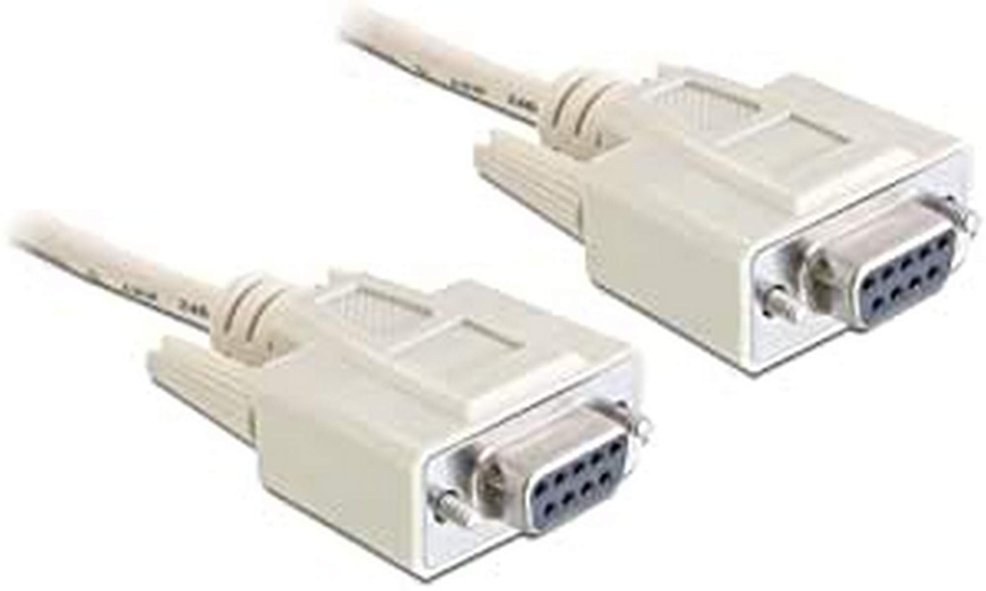 DeLOCK Cable Serial Nullmodem 9 Pin Female to Female 3 m