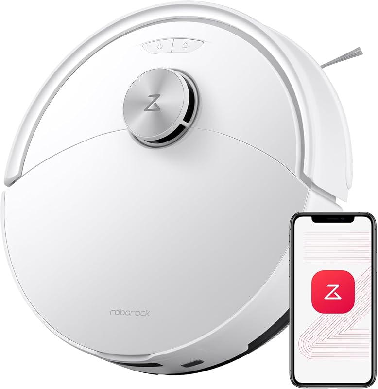 Q10 S5 Set Robot Aspirateur Laveur 10000Pa, Double Anti-emmêlement