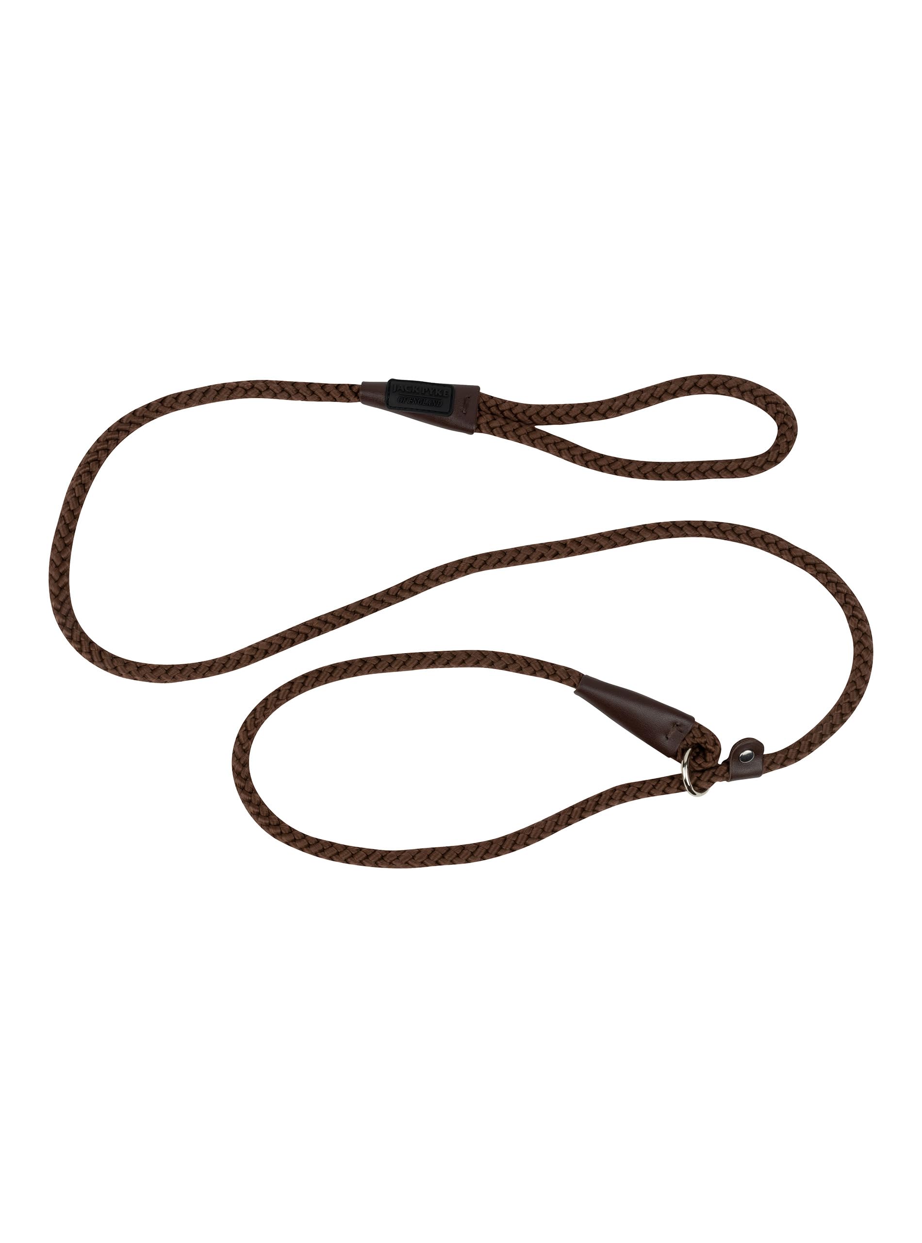 JACK PYKE Traditional Dog Slip Lead Brown