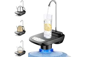 KYTREE 5 Gallon Drinking Water Dispenser Pump, Automatic Electric Drinking Water Bottle Pump for 1-5 Gallon Water Jugs
