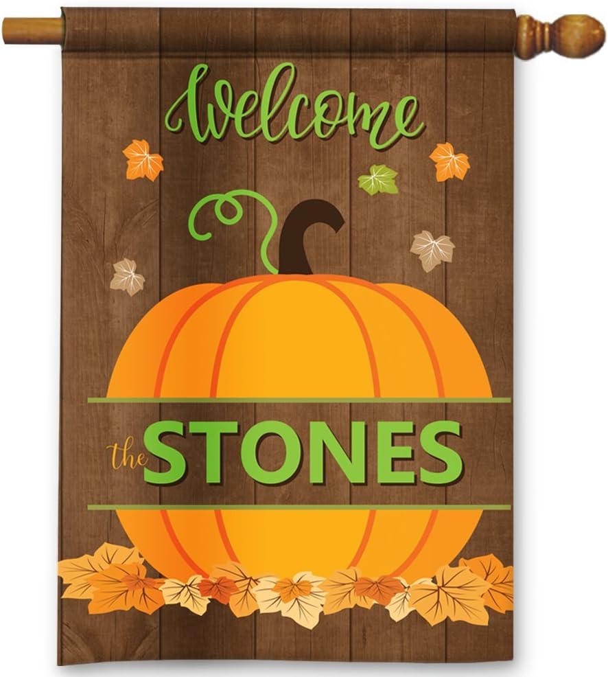 Amazon Com Happy Thanksgiving Monogram Pumpkin Custom