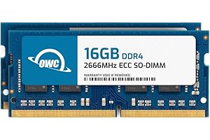 OWC 32GB (2X16GB) DDR4 RAM Compatible with Synology DiskStation DS723+ and DS923+ NAS System 2666MHz PC4-21300 CL19 ECC Unbuf