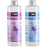 LET'S RESIN Silicone Mold Making Kit-Translucent Silicone Rubber Non-Toxic Liquid Mold Making Silicone-20.46oz Super Elastic 