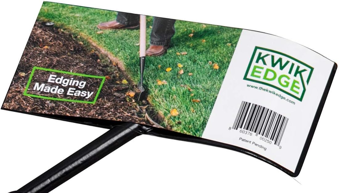 Kwik Edge Tool - Garden Edger Weeder - Soil Cultivator - Hoe Long Handle Grass Flower Backyard Gardening Tool : Garden & Outdoor