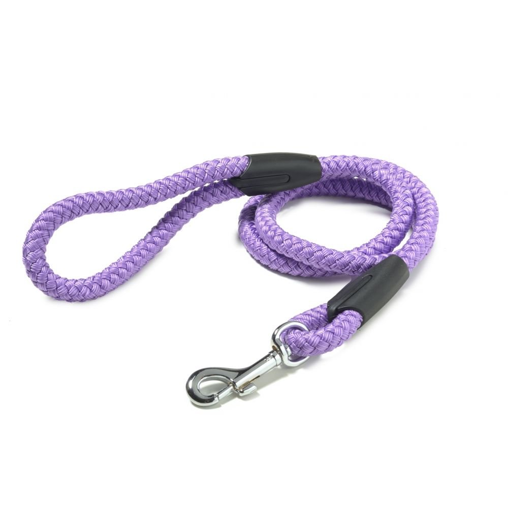 SHARPLES PET-376152 Walk 'R' Cise Nylon Rope Trigger Hook Lead - Lilac (1.2x107cm)