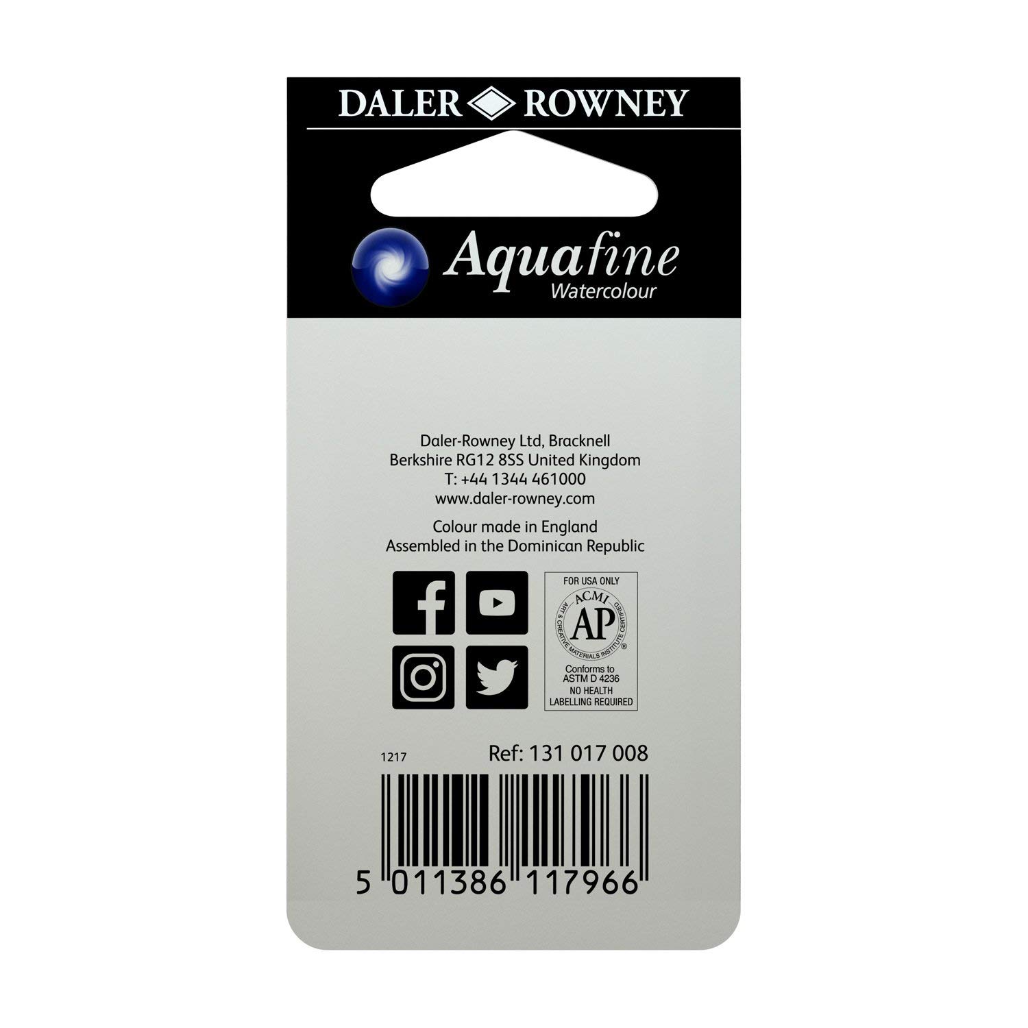 Daler-Rowney Aquafine Watercolour Paint, Blister Pack, Half Pan - Half Pan, Ultramarine Pink and Ultramarine Violet, 2 Pack - Image 4