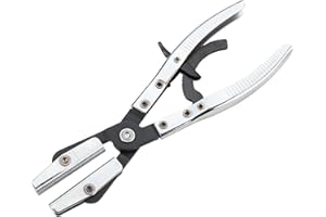 Performance Tool W83207 10" Hose Pinch-Off Pliers - Ratcheting Mechanism for Precision Flow Control
