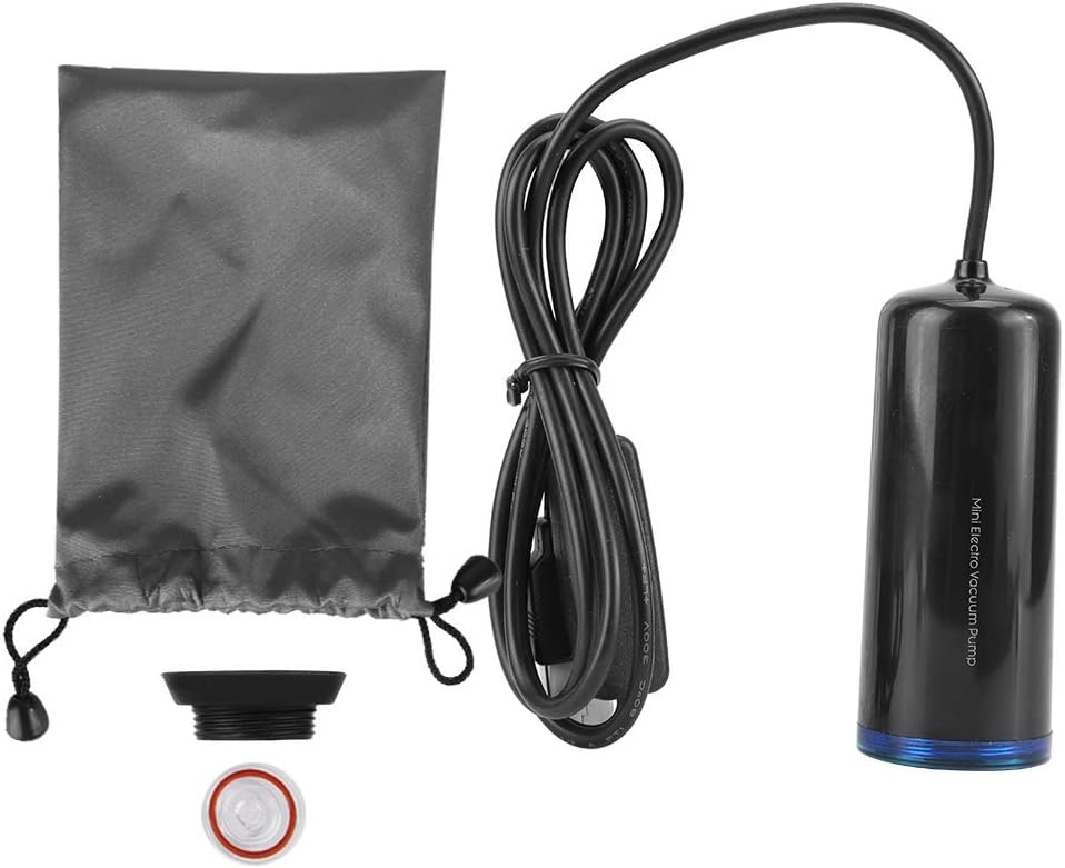 Portable Electric Vacuum Pump, Vacuum Storage Bags Reusable Automatic Multifunctional Vacuum Pump for Travel Clothing