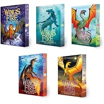Wings of Fire: Special Edition Box Set (Books 1-5) with Vibrant