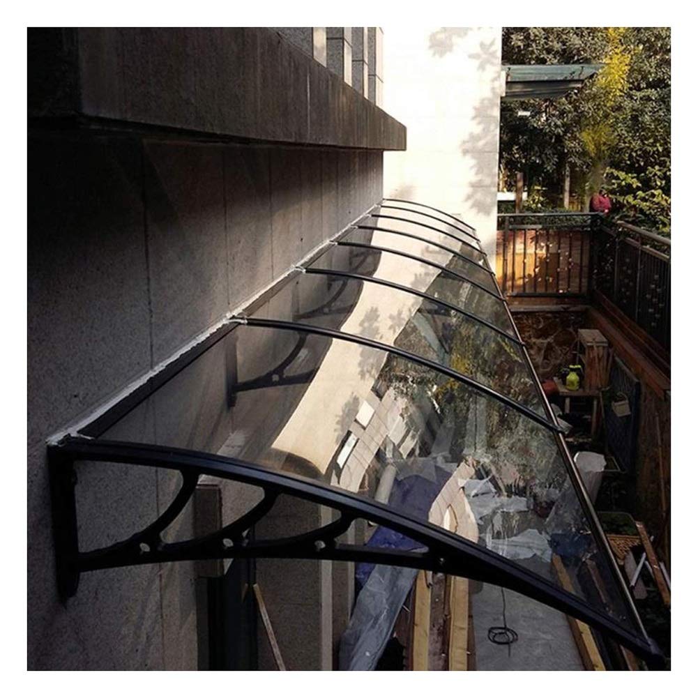 LPD Outdoor Cover Door Window Garden Canopy Front Door Porch Roof Canopy Rain Awning UV Rain Snow Su