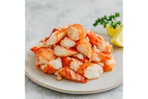 OCEANZEN Premium Maine Lobster Meat, 2 LB Pack – Wild-Caught Knuckle & Claw, Flash-Frozen for Sweet, Tender Flavor