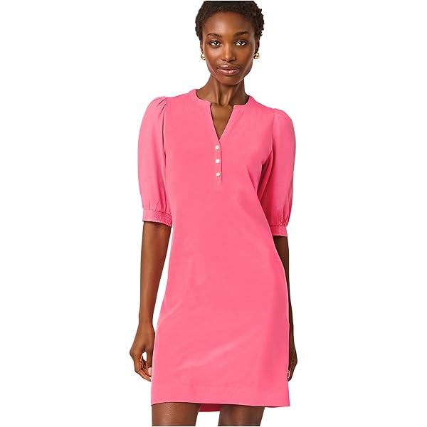 chinese dress ladies Karen Kane Women's Three-Quarter Sleeve A-Line Dress, Navy, X-Large at  Amazon Women's Clothing store
