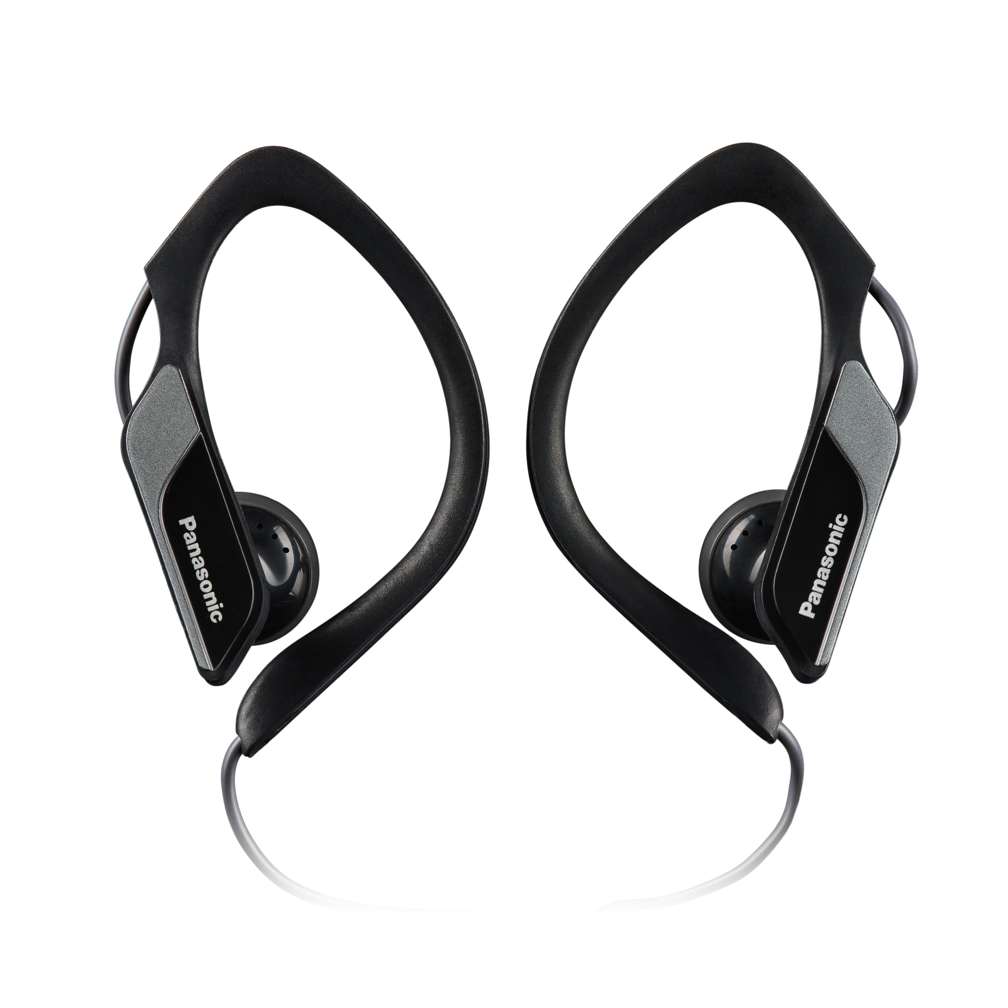 Panasonic RP-HS34E-K Water Resistant Sports Clip Earphones - Black