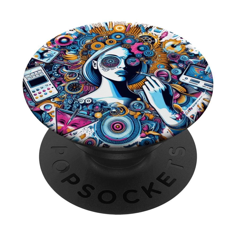Digital Society Unveiled PopSockets Swappable PopGrip