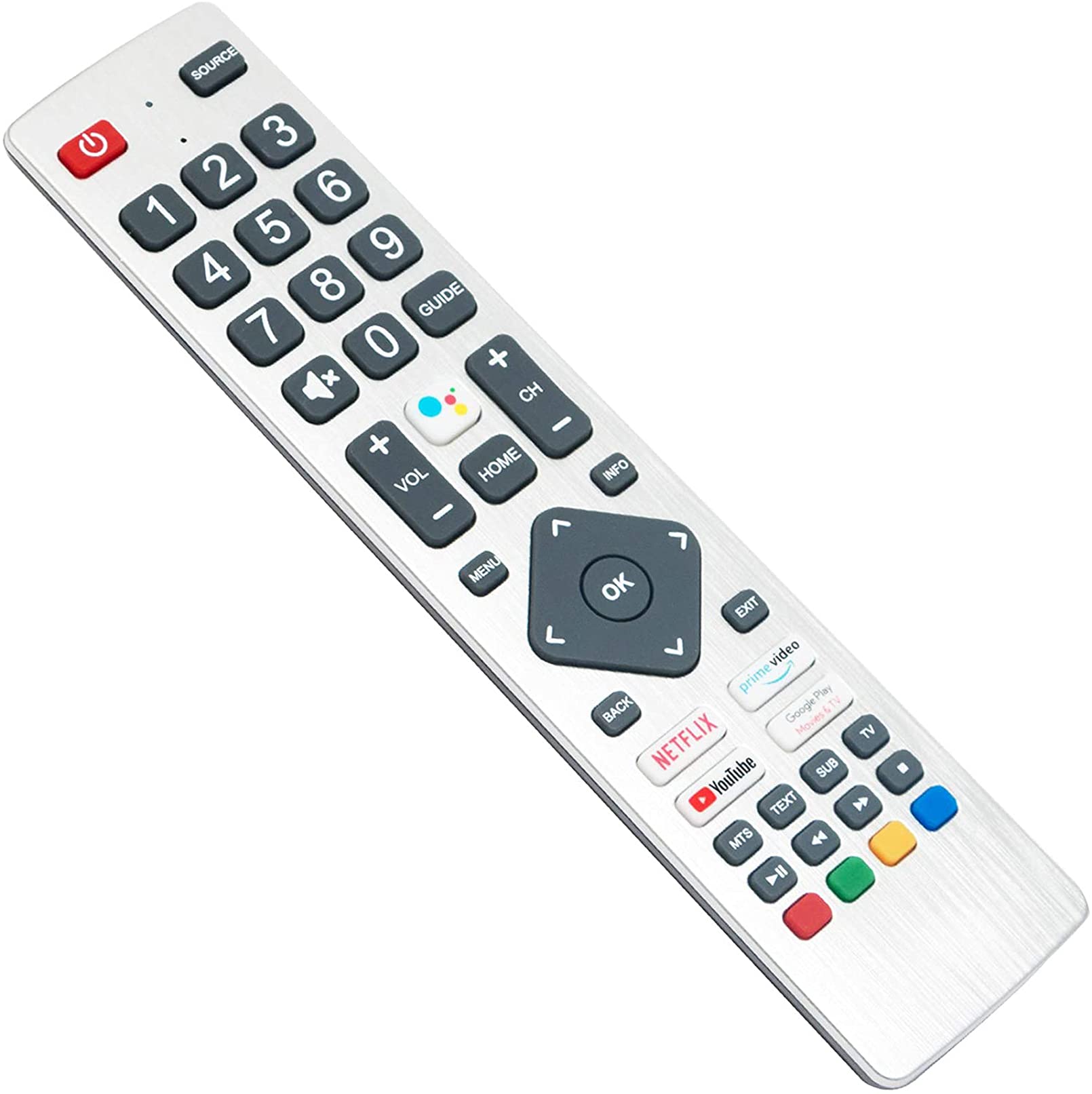 ALLIMITY Voice Remote Control Replace fit for TV 40BN5EA 43BN5EA 50BN5EA 55BN5EA 65BN5EA 40BN6EA 43BN6EA 50BN6EA 55BN6EA 65BN6EA 40BN6E 24BI2EA 32BI2EA 40BI2EA 43BI2EA 32BI5EA 40BI5EA