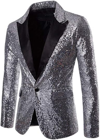 Veste à paillettes homme Outlet