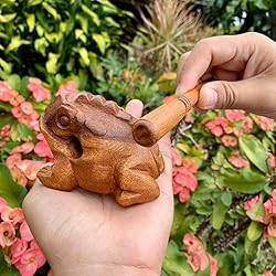 Percussion Instruments Wooden Frog 3 Pcs Set of 4