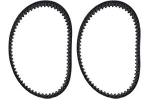 Create idea 2x HTD201-3M Rubber Planer Drive Belts,67 Teeth Closed-Loop Timing Belt Compatible With 2610389040 SKIL 1500 1500