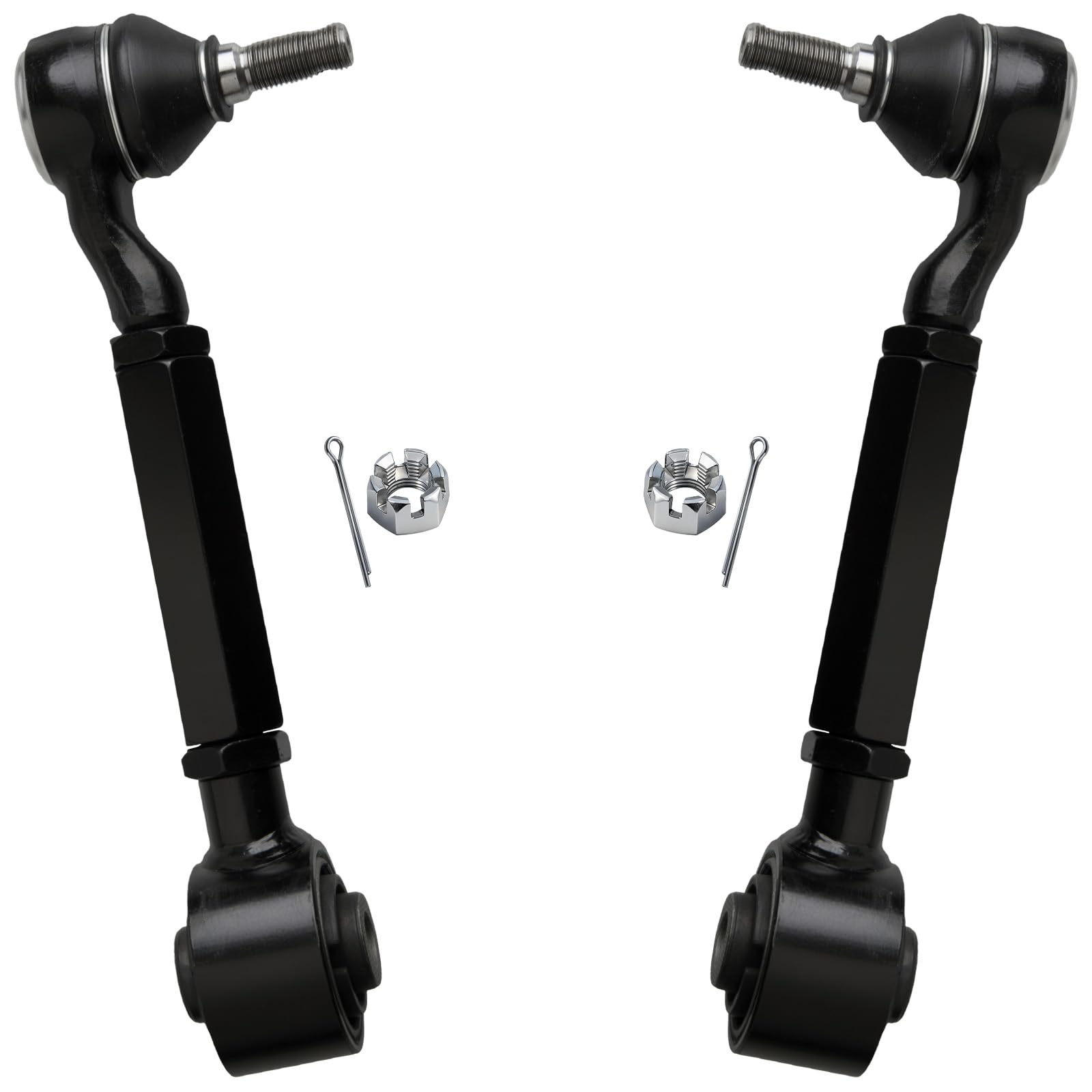 Photo 1 of Rear Upper Control Arm and Ball Joint Assembly Compatible With 01-06 Acura MDX 04-08 TSX /03-07 Honda Accord 99-04 Odyssey 03-08 Pilot AUQDD K621873 x2 Left Right 2Pc Set Camber Arm Suspension