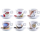 Accessoire de cuisine GENERIQUE ZELLER FACES 26505 ENSEMBLE DE TASSES À