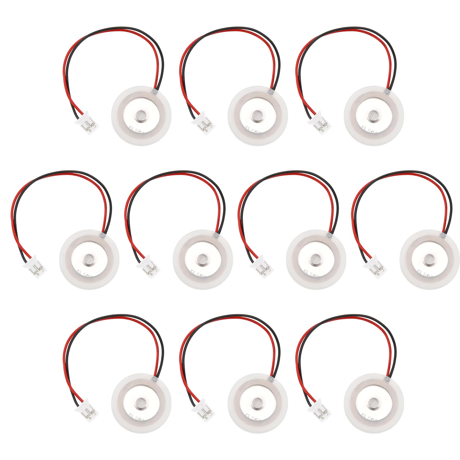 Create idea 10pcs 16mm Ultrasonic Humidifier Mist Maker Kit 5um Ceramic Film Plate Accessory Silicone Humidifier Parts Film Plate Transducer