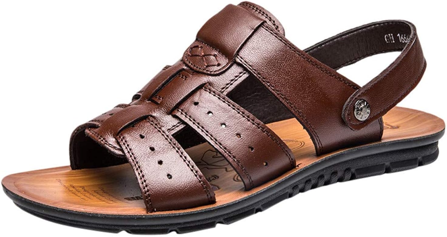 wide fit leather sandals uk