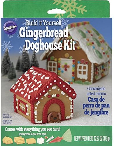 snoopy gingerbread dog house kit