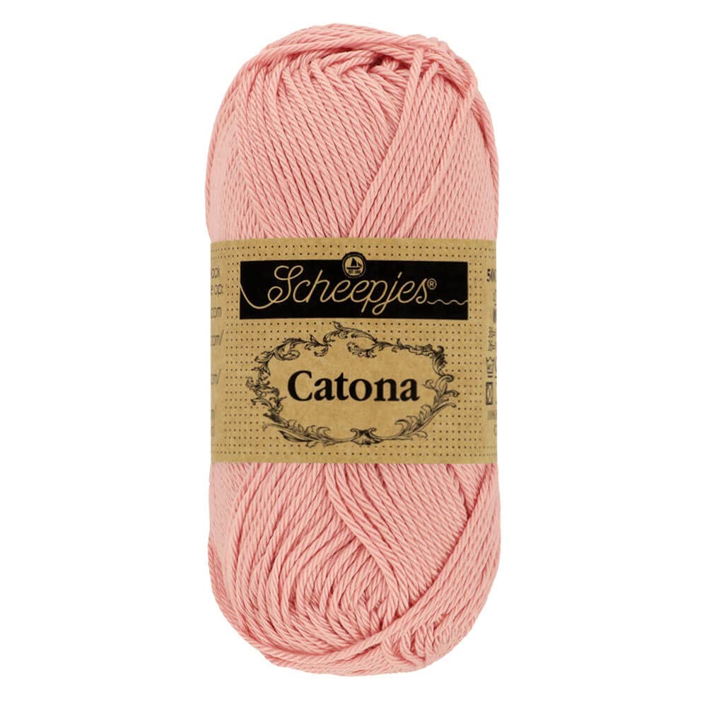 Scheepjes - Scheepjes Catona 408 Old Rose Yarn - 10x10g — image 1