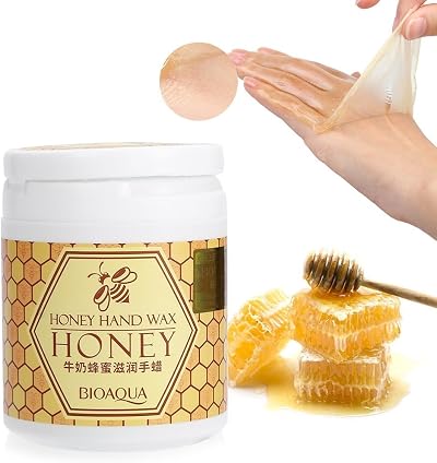 HURRISE Hand Masks 170g Milk Honey Moisturizing Hydrating Gel Remove Dead Skin