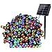 Qedertek 200 LED Solar Powered Christmas Lights, 72ft Fairy Lights Decorative Lighting for Home, Lawn, Garden, Party and Holiday Decorations (Multi Color)