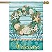 Briarwood Lane House Flag 40x28 For Outdoor Coastal Wreath Summer For Summer House Flag