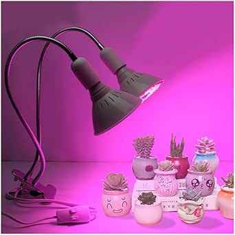 Luz de cultivo LED Grados de luz de flor Clip de lámpara flexible Luz