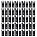 Vtopmart 50 Wood Oscillating Multitool Quick Release Saw Blades Compatible with Fein Multimaster Porter Cable Black & Decker Bosch Dremel Craftsman Ridgid Ryobi Makita Milwaukee Dewalt Rockwell