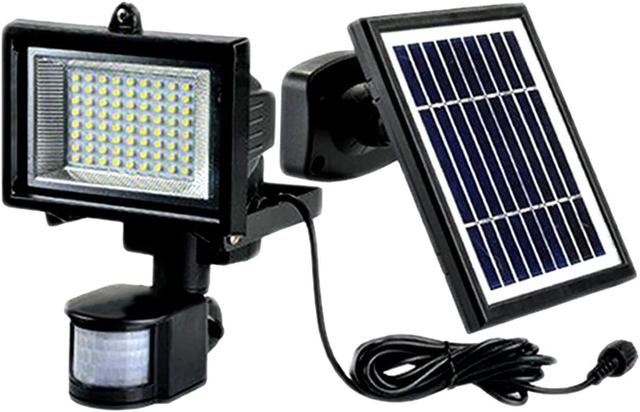 OSALADI Osaladdi Lámpara Solar con 72 Luces LED PIR para