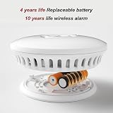 Ruan Wireless Interconnected Smoke Alarm 10 Year Life 85dB EN 14604 3 Pack view 3