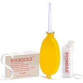 RVDKBULB Silicone Douche Bag, Yellow, 24 Fl Oz Capacity | Storage Bag, Pocket Size, Great for Travel