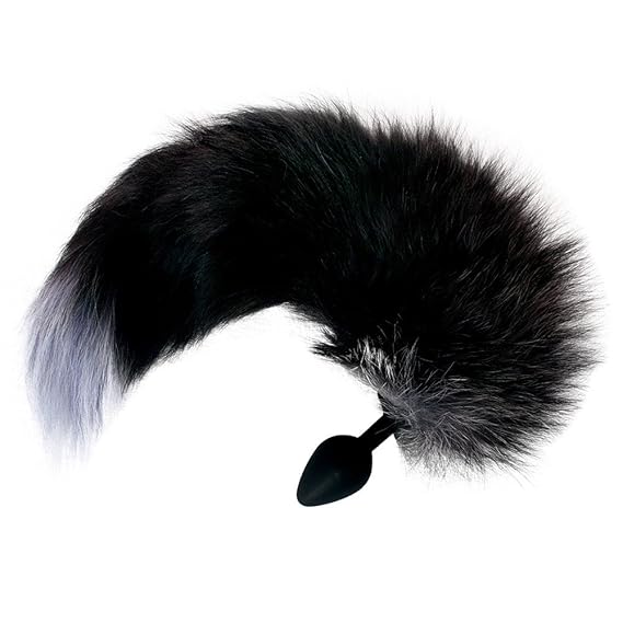 Sayla Sexy Spielzeug für Damen Fuchsschwanz Butt Anal Plug Sexy Romance Sex Insert Stopper Lustige Erwachsene Geschenk Spielz