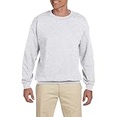 JustBlanks Sweatshirts for Men Fleece Men’s Sweatshirt Cotton Blend Mens Crewneck Sweatshirt Regular-Fit Pullover Sweatshirt