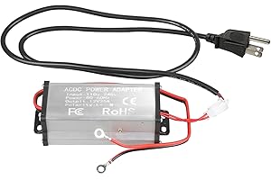 110V to 12V Diesel Air Heater Power Supply Adapter, DC Power Converter AC to DC Transformer for 5KW/8KW Diesel Parking Heater