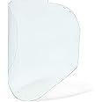 Uvex S8550 Clear Uncoated Replacement Visor, Polycarbonate