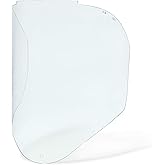 Uvex S8550 Clear Uncoated Replacement Visor, Polycarbonate