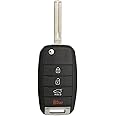 Keyless2Go Replacement for 4 Button Remote Key KIA NYODD4TX1306-TFL (SL13MY) 95430-3W350 (46 CHIP)