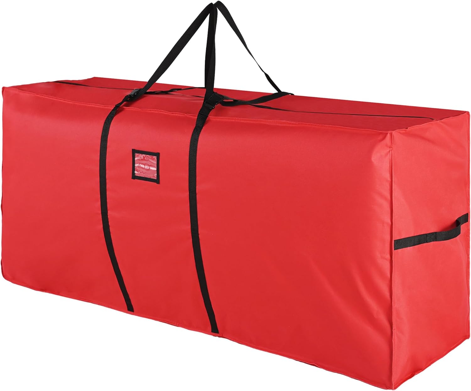 Holiday Décor Storage - GRANNY SAYS Christmas Tree Storage Bag, 9 ft Christmas Tree Bag, Heavy Duty Storage Container Organizer for Artificial Tree 600D Oxford Xmas, Dual Zipper Tree Bags with Handles, Red