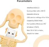 BORLTER CLAMP 32GB USB Flash Drive Skeleton Novelty Memory Stick Pen Drive view 4